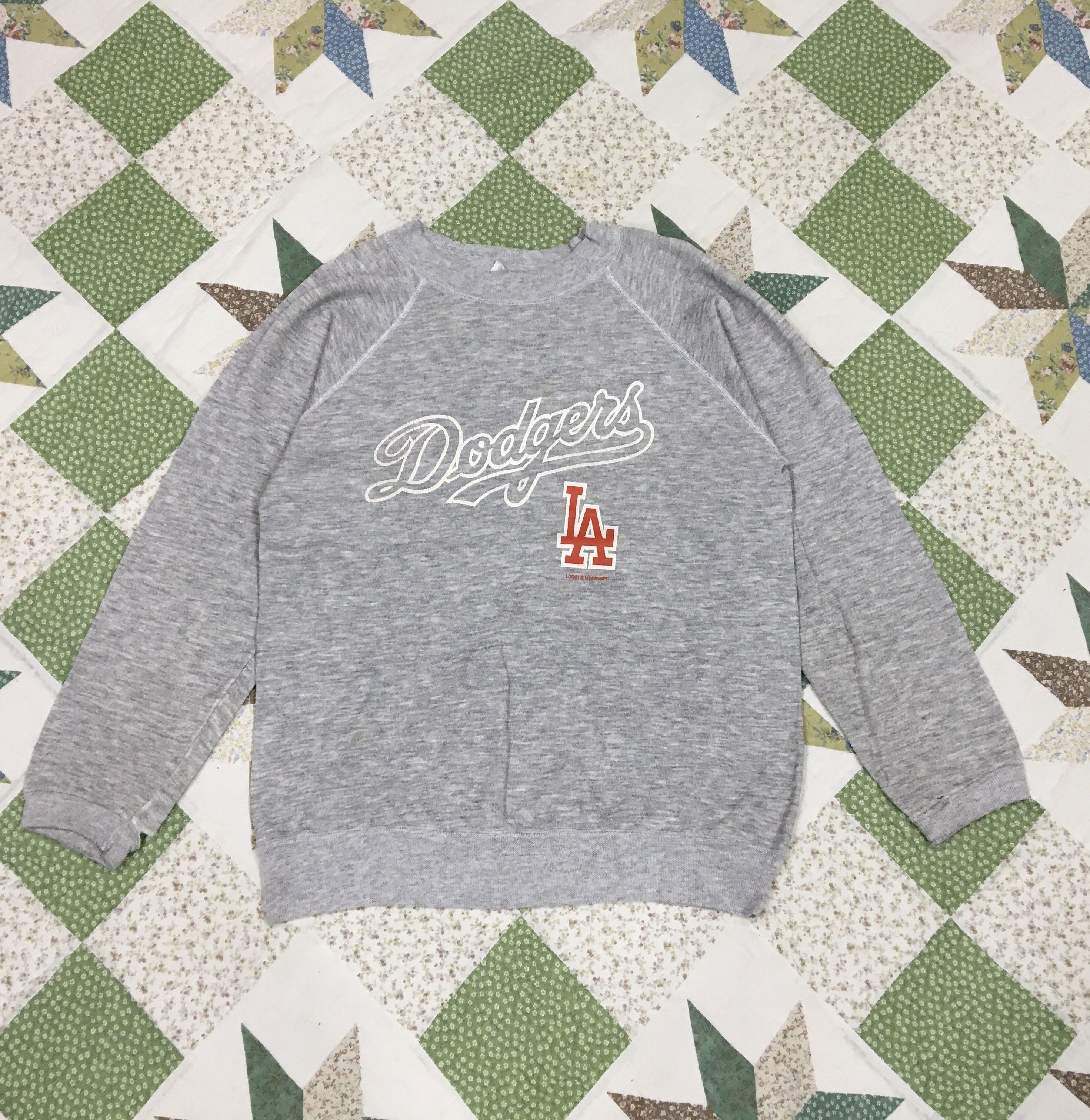 Hanes × MLB × Vintage Vintage LA DODGERS Crewneck Sweatshirt Size US S / EU 44-46 / 1 - 1 Thumbnail