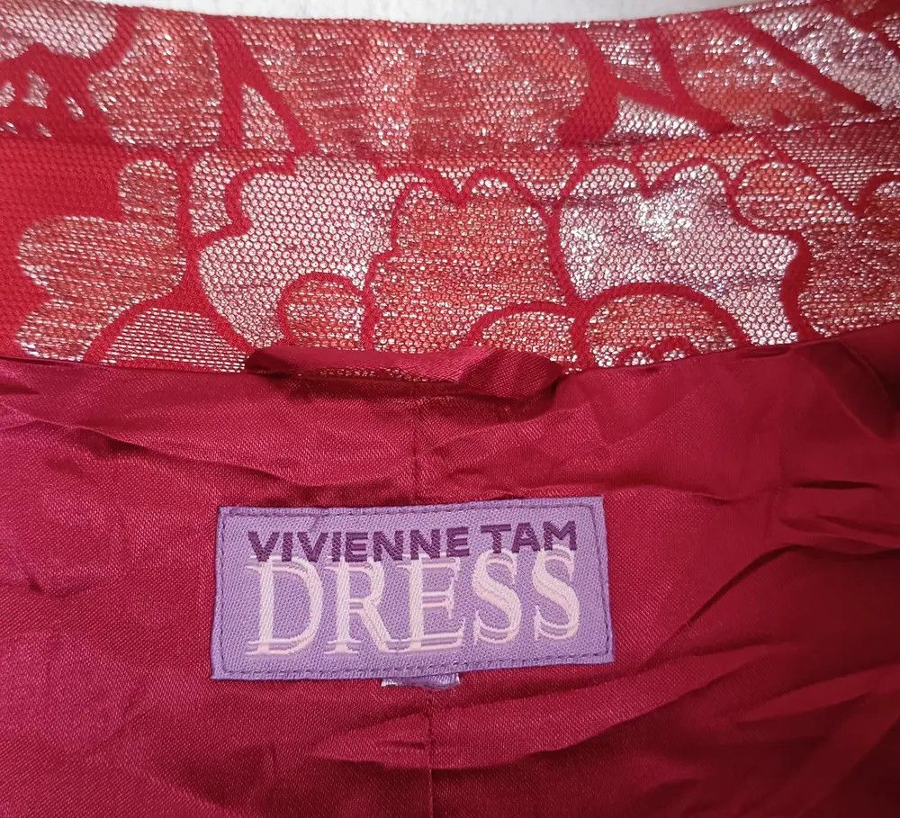 Vintage Vintage Vivienne Tam Silk Chinese Traditional Dress Size US M / EU 48-50 / 2 - 8 Thumbnail