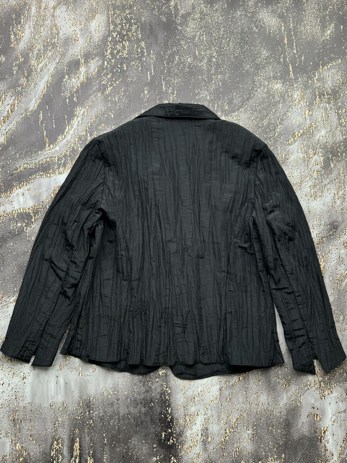 Japanese Brand Vintage Plisse Blazer Size M / US 6-8 / IT 42-44 - 6 Thumbnail