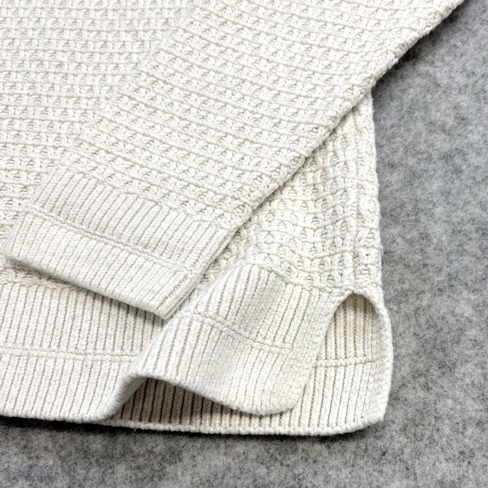 FatFace Fat Face Jumper UK18 Womens Ivory Long Sleeve Knit Pullover Patterned Crew Neck Size XXL / US 16-18 / IT 52-54 - 4 Thumbnail