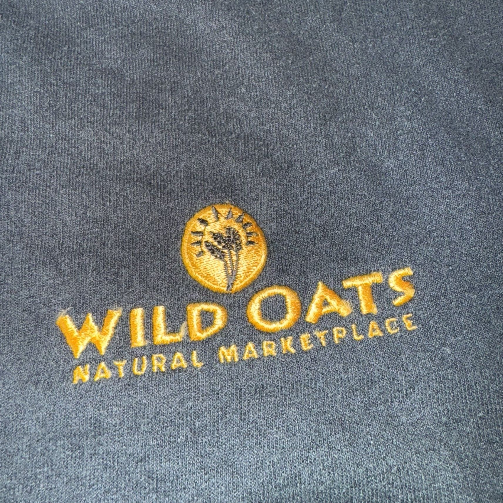 Vintage VTG Wild Oats Natural Marketplace Employee Team Member Crewneck Sweatshirt Large Mens Black Graphic Print Size US L / EU 52-54 / 3 - 3 Thumbnail