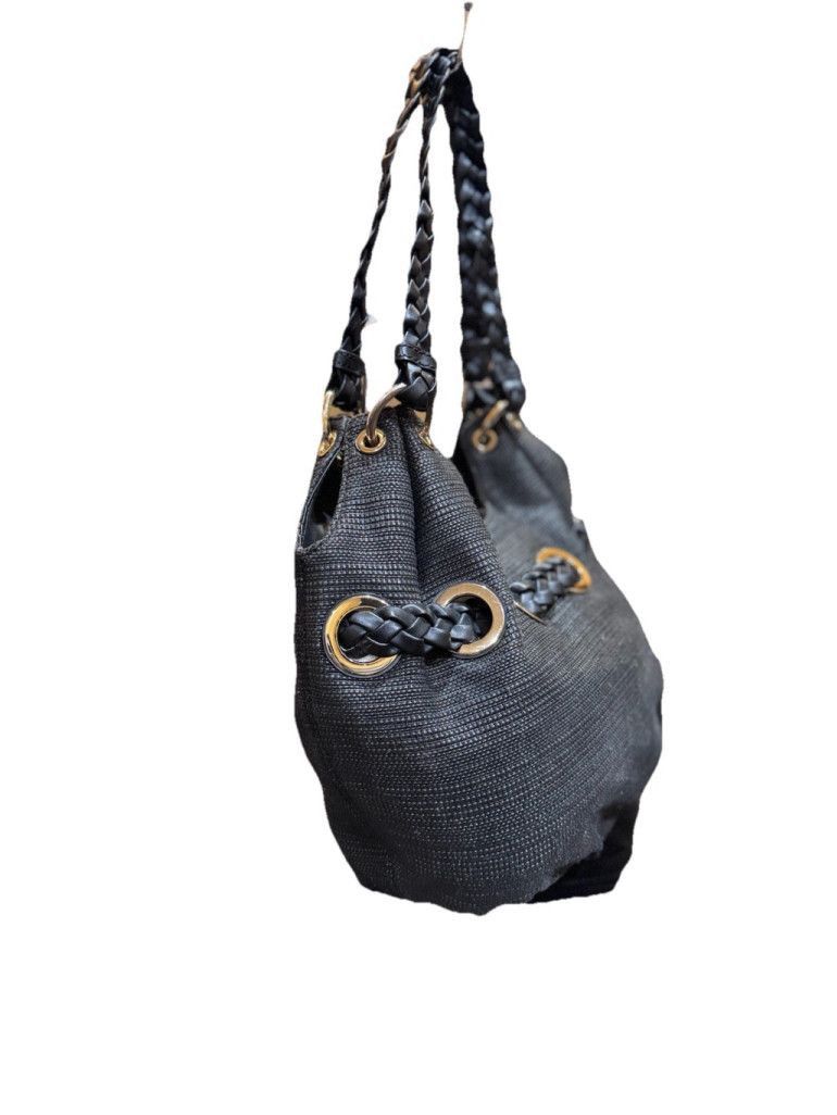 Michael Kors Michael Kors Camden Large Straw Tote Trimmed In Leather Size ONE SIZE - 6 Thumbnail