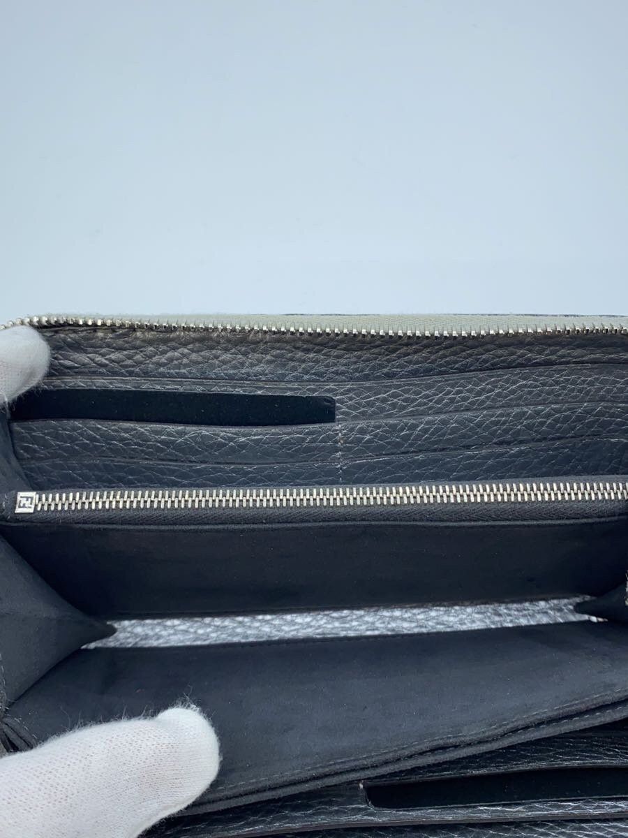 Fendi Fendi Leather Long Wallet Silver Size ONE SIZE - 5 Thumbnail