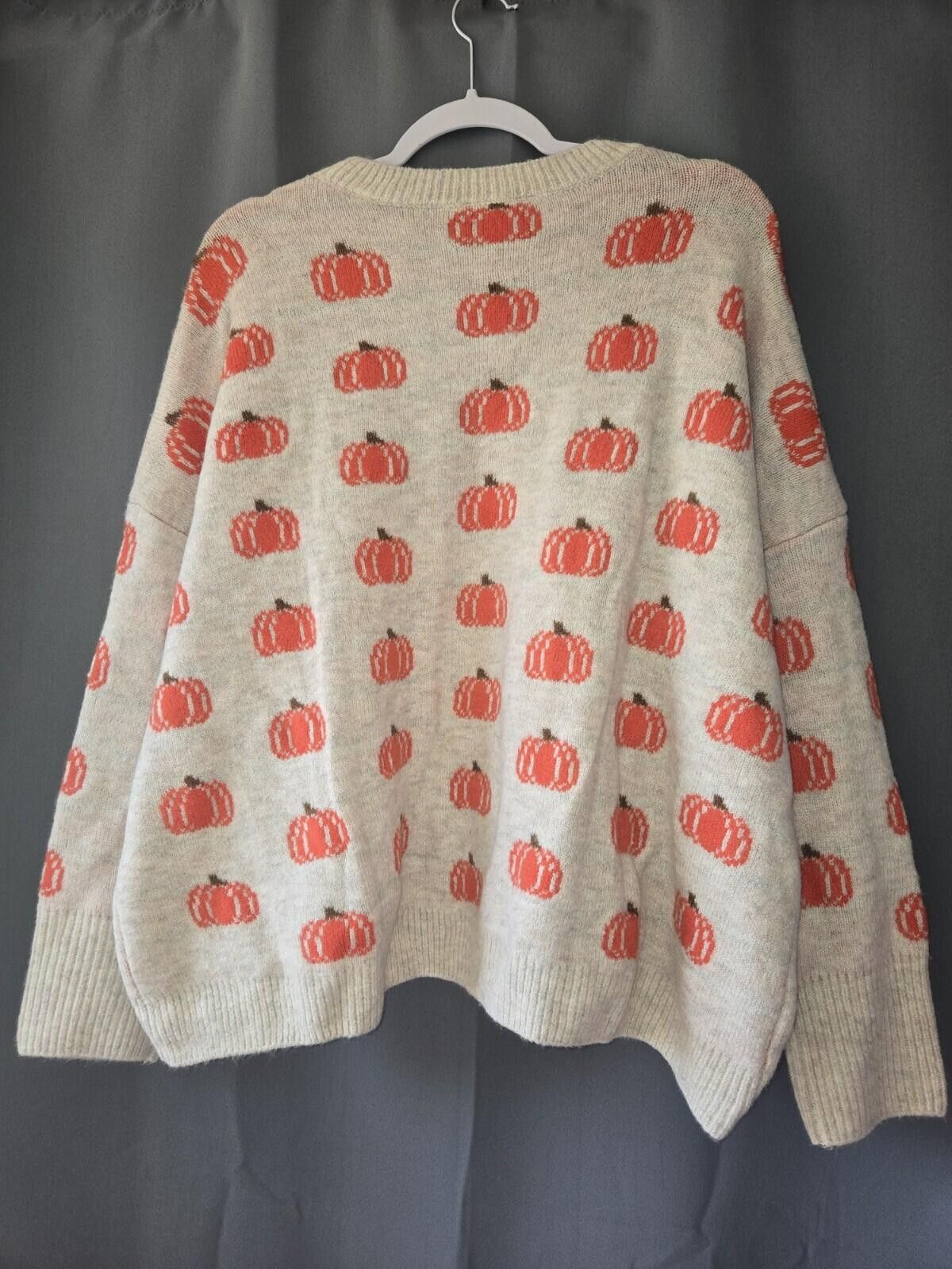 Vince Camuto Vince Camuto Women's Knitted Halloween Sweater XXL Size XXL / US 16-18 / IT 52-54 - 2 Thumbnail