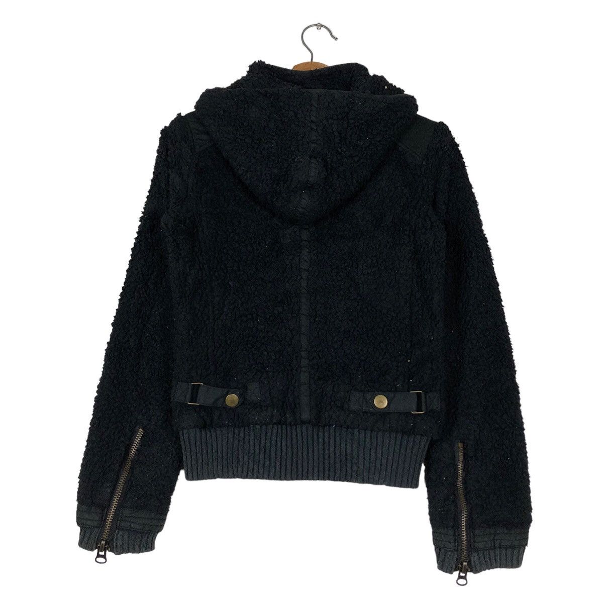 Hysteric Glamour Vintage Cropped Biker Jacket Shearling Classical Capistrano Size US M / EU 48-50 / 2 - 8 Thumbnail