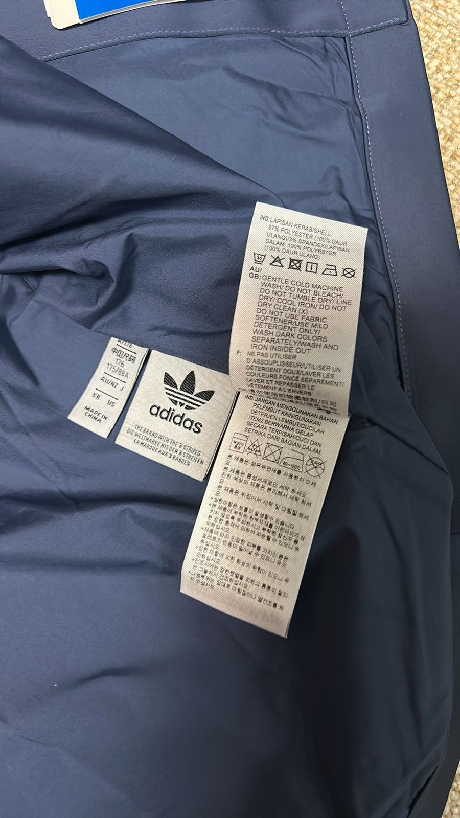 Adidas Adidas Chinese New Year Exclusive Edition Tang Jacket Blue Size ONE SIZE - 4 Thumbnail