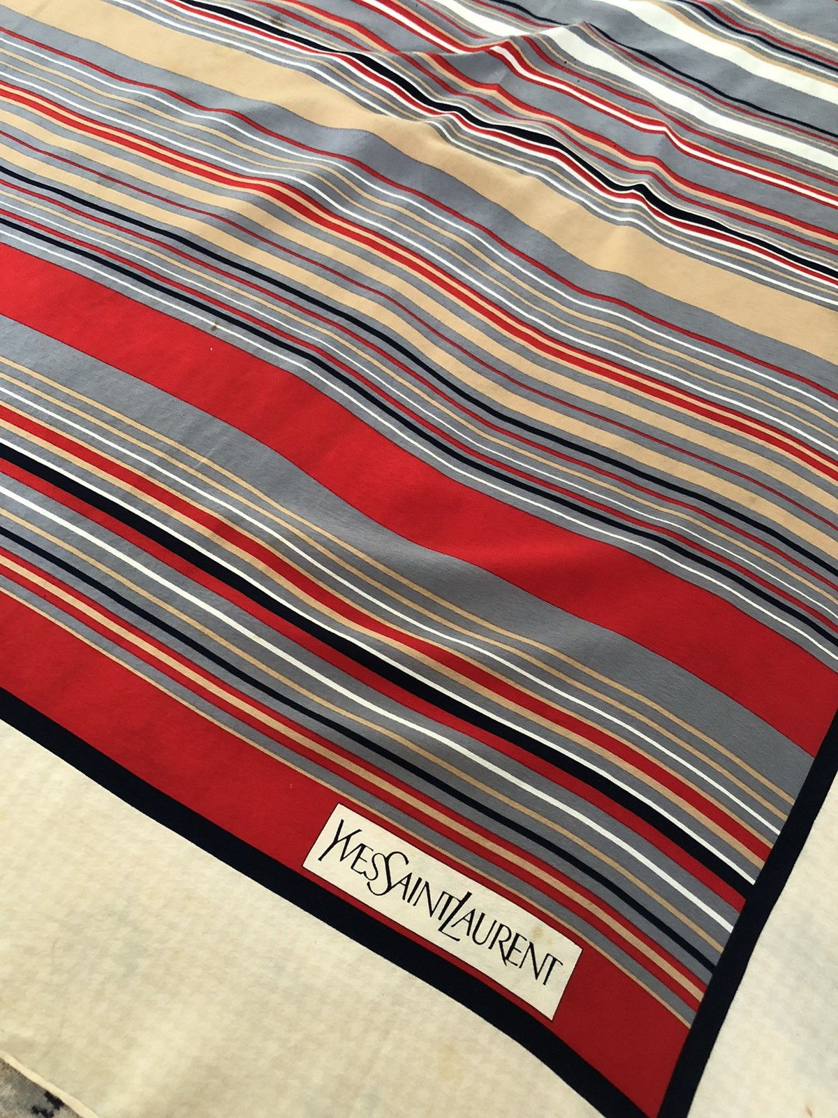 Yves Saint Laurent Vintage YSL Scarves Silk Yves Saint Laurent Size ONE SIZE - 2 Thumbnail