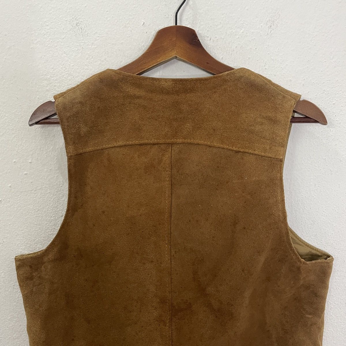 Schott Vintage 80s Schott N.Y.C Leather Sleeveless Jacket Size US S / EU 44-46 / 1 - 10 Thumbnail