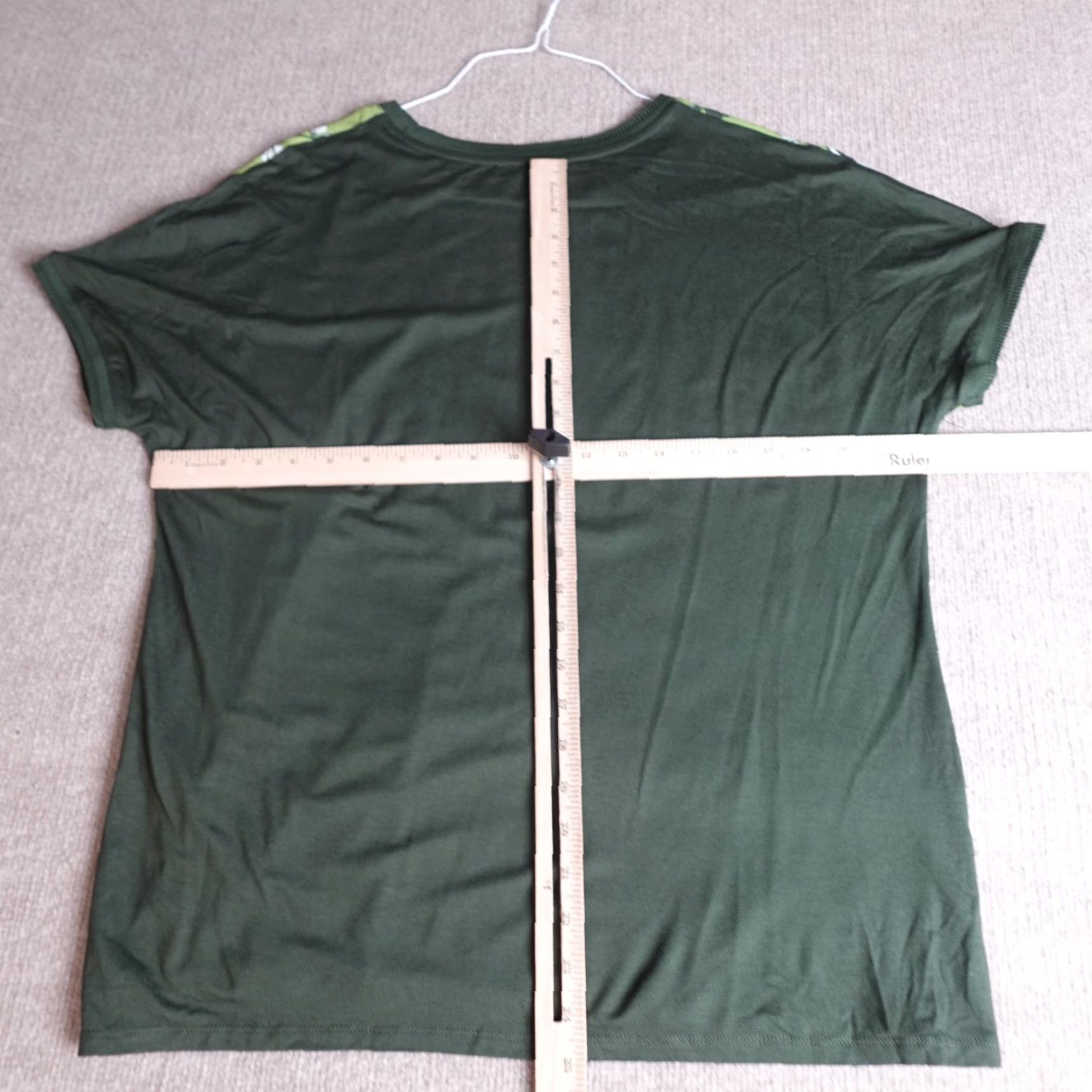 BRAX BRAX Blouse Shirt Green Floral Short Sleeve Pullover Regular Size 10 Women Adult Spring Summer Fall 42 .” Size L / US 10 / IT 46 - 6 Thumbnail