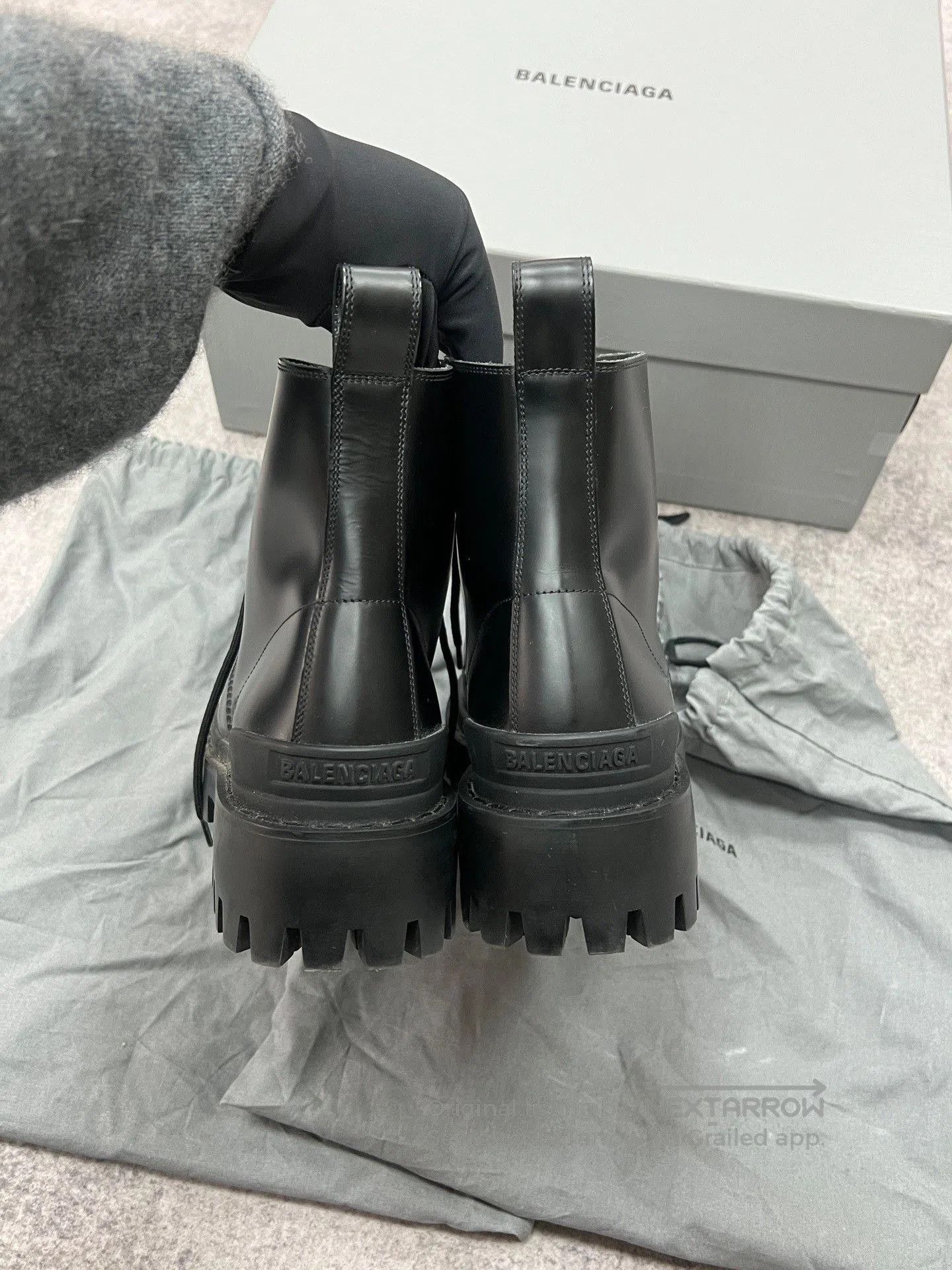 Balenciaga Balenciaga Strike Military Boots. Size US 9 / EU 42 - 6 Thumbnail