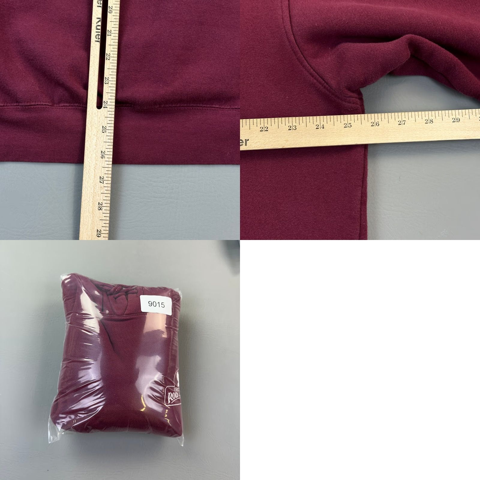 Soffe VINTAGE Soffe Hoodie Mens XL Maroon Frisco Rod & Gun Cape Hatteras Pullover Size US XL / EU 56 / 4 - 9 Thumbnail