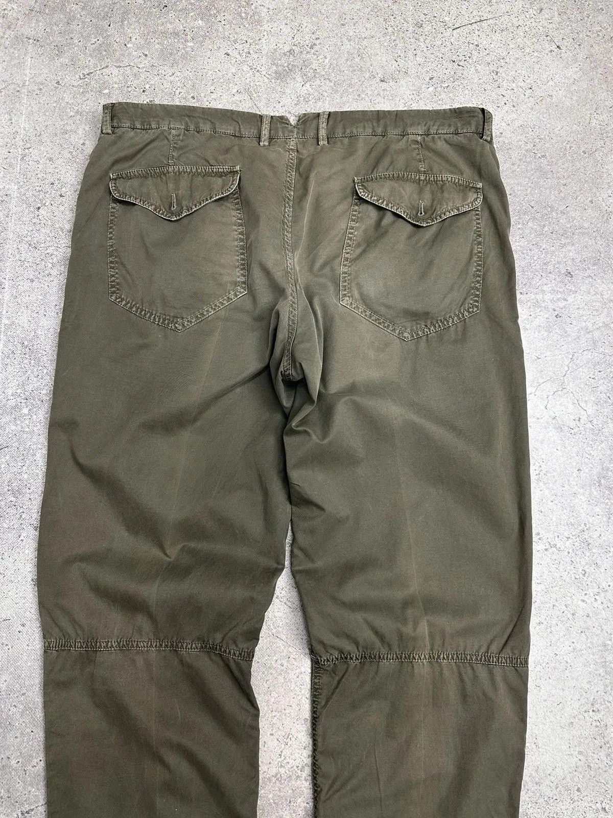 Vintage Brunello Cucinelli Men Leisure Relaxed Cargo Pants Grey XL Size US 34 / EU 50 - 12 Thumbnail