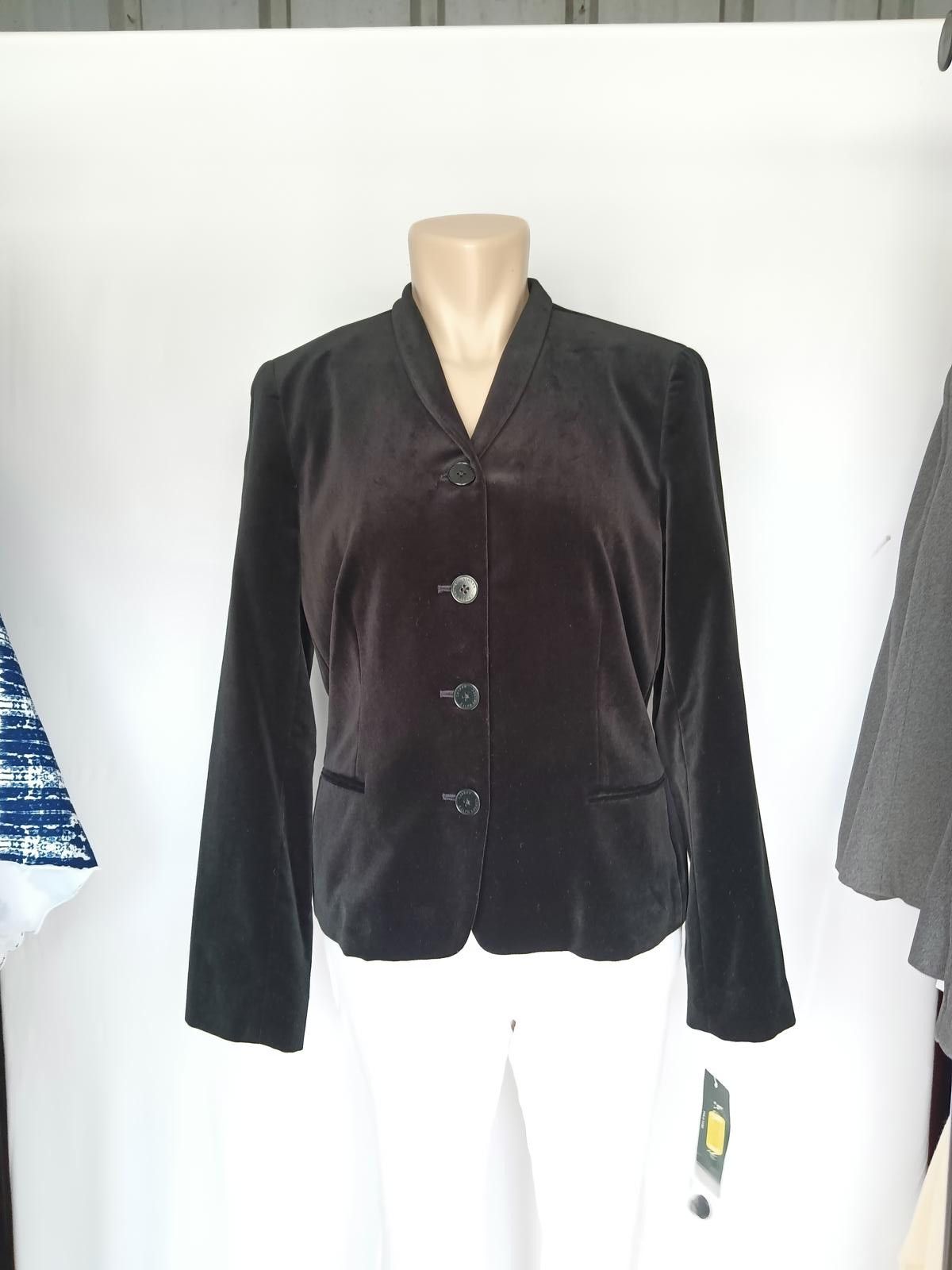 Lauren Ralph Lauren Lauren Ralph Lauren Black Velvet Blazer Size XL / US 12-14 / IT 48-50 - 1 Thumbnail