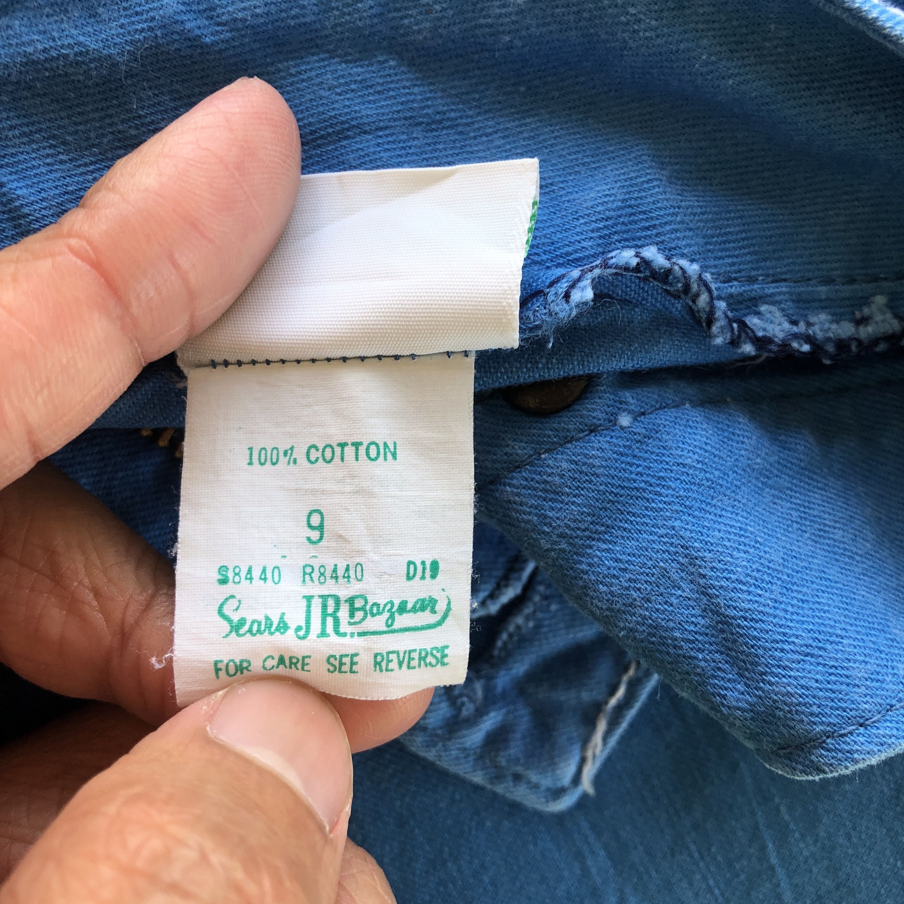 Sears Vintage 70s Sears JR Bazaar Jeans Sears Denim Pants Size 26" / US 2 / IT 38 - 7 Thumbnail