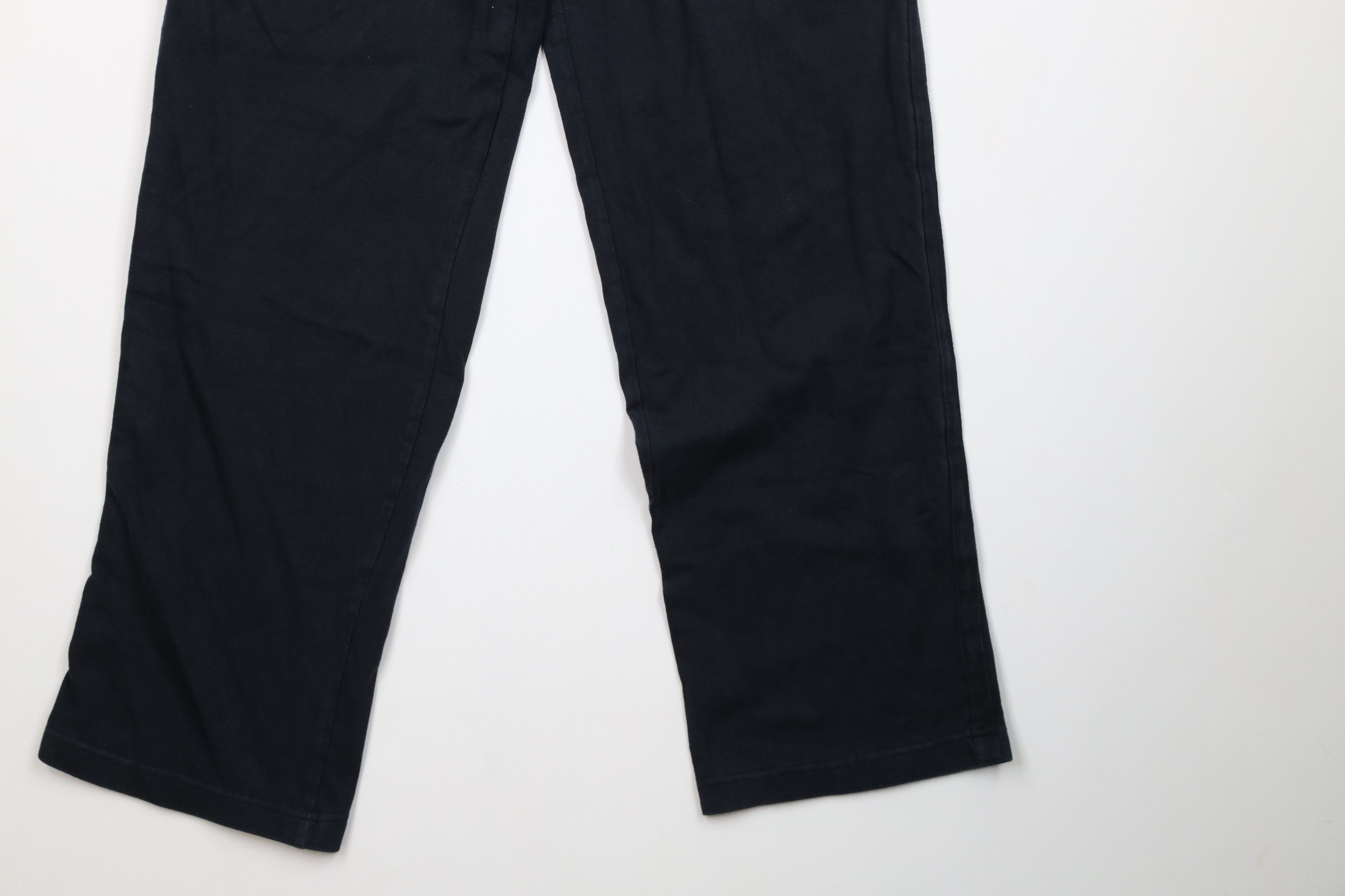 Nike Vintage Y2K Nike Mini Swoosh Ribbed Knit Wide Leg Pants Size US 34 / EU 50 - 4 Thumbnail