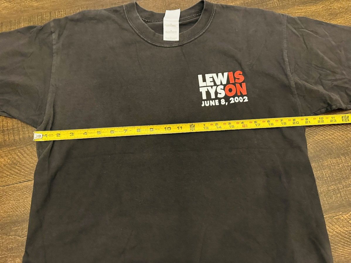 Gildan Lewis vs Tyson Fight 2002 World Championship T Shirt L Size US L / EU 52-54 / 3 - 9 Thumbnail