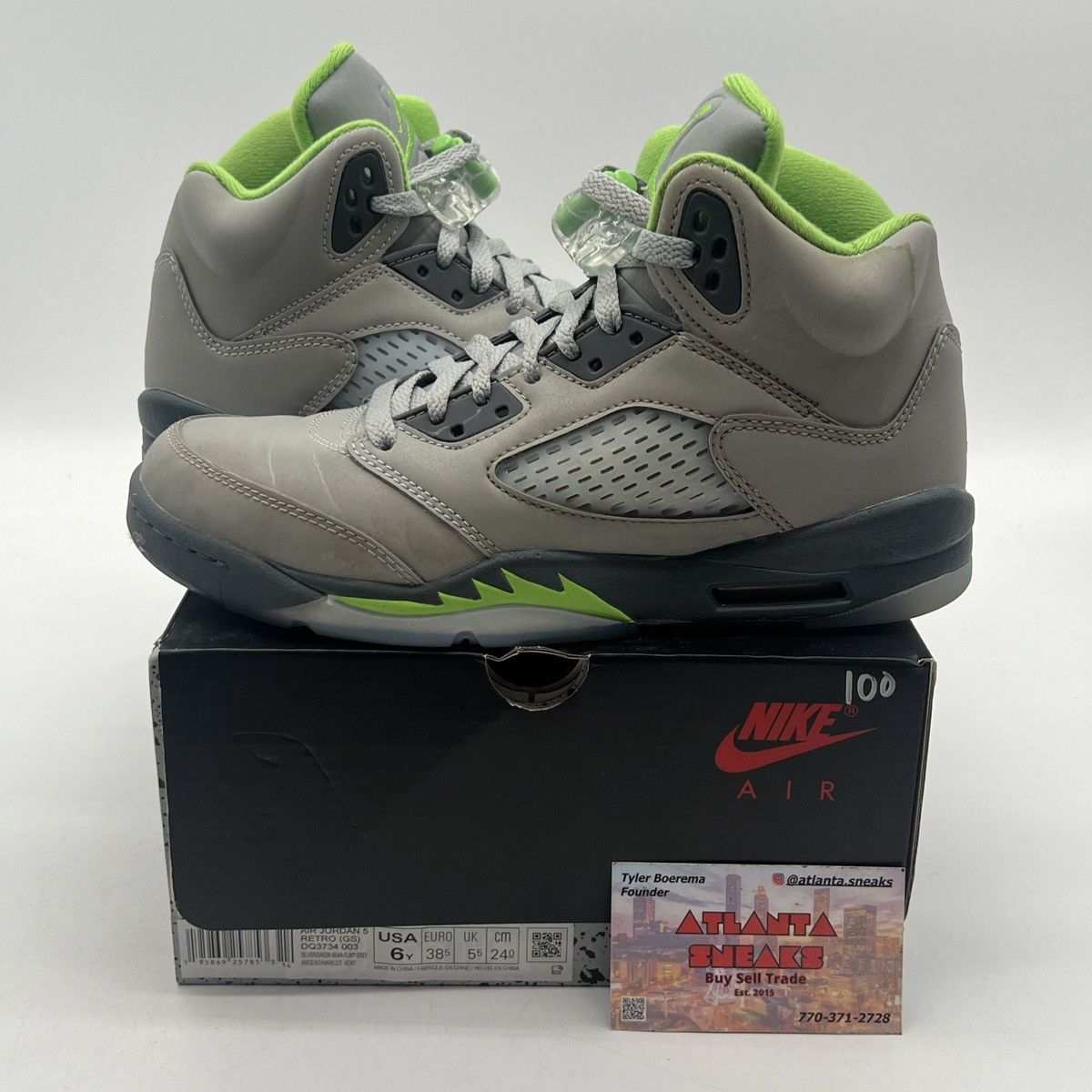 Jordan Brand Air Jordan 5 Green Bean Size US 6 / EU 39 - 1 Thumbnail