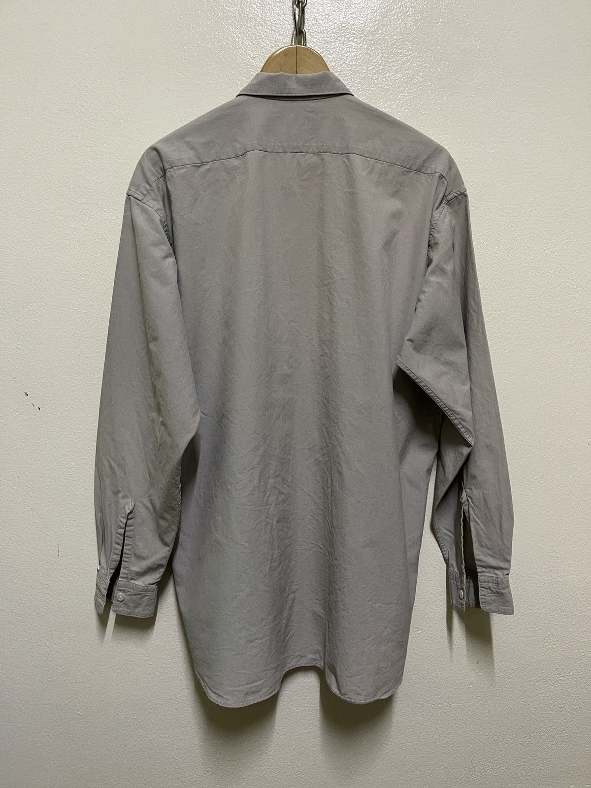 GOODENOUGH × Hiroshi Fujiwara × Vintage Gdeh Long Sleeve Shirt Faded Size US XL / EU 56 / 4 - 7 Thumbnail
