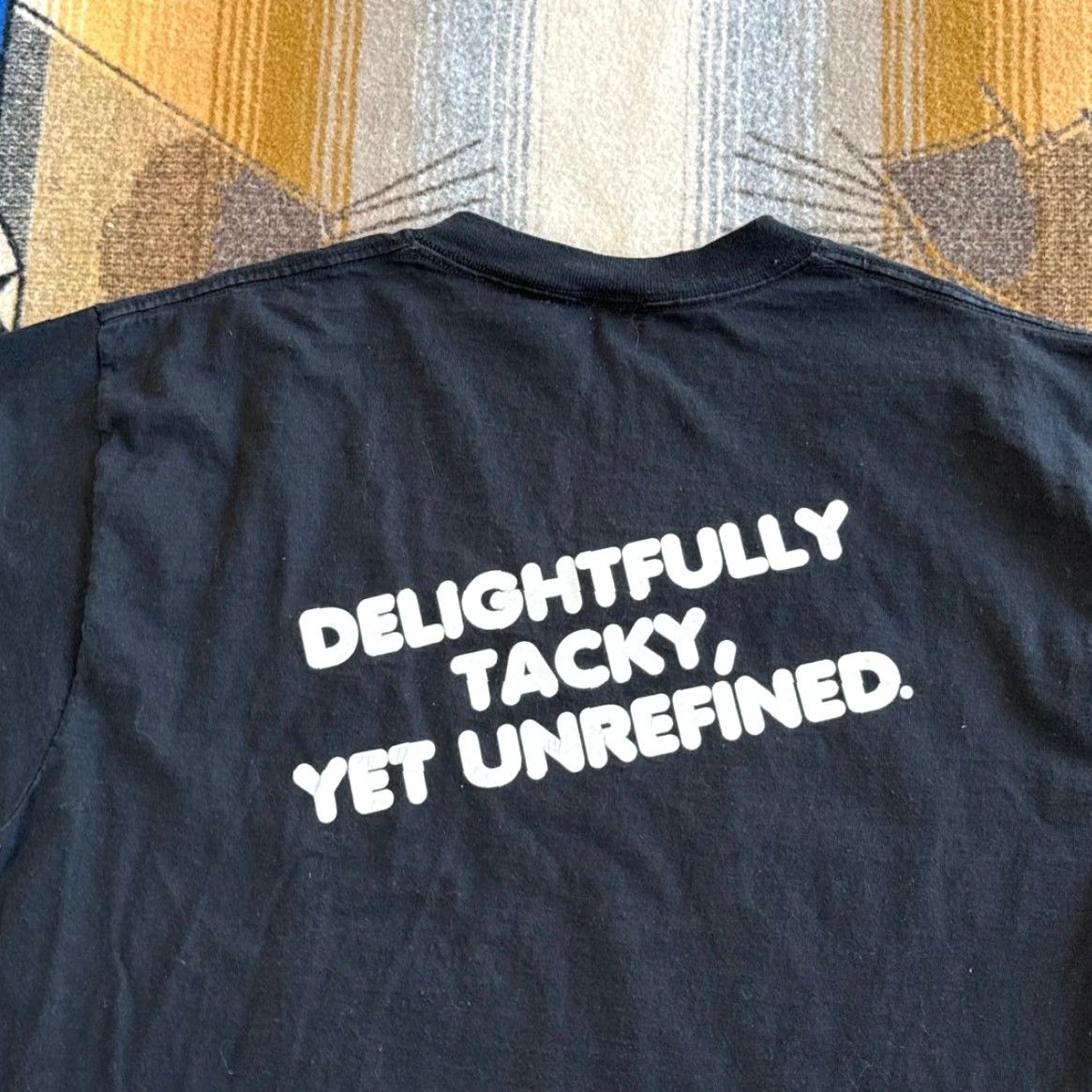Delta VINTAGE Hooters Baltimore Maryland T-Shirt Delta Black Short Sleeve L Men 90s 1990s Owl Double Sided Size US L / EU 52-54 / 3 - 5 Thumbnail