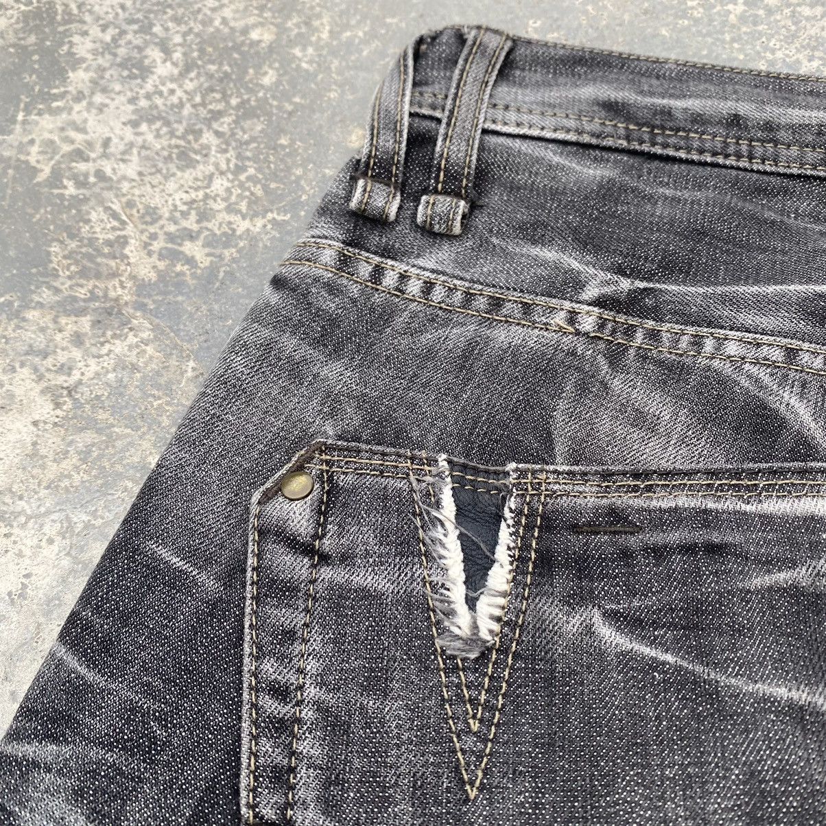 If Six Was Nine 🔥RATTLE TRAP🔥 distressed dark jeans Size US 32 / EU 48 - 12 Thumbnail