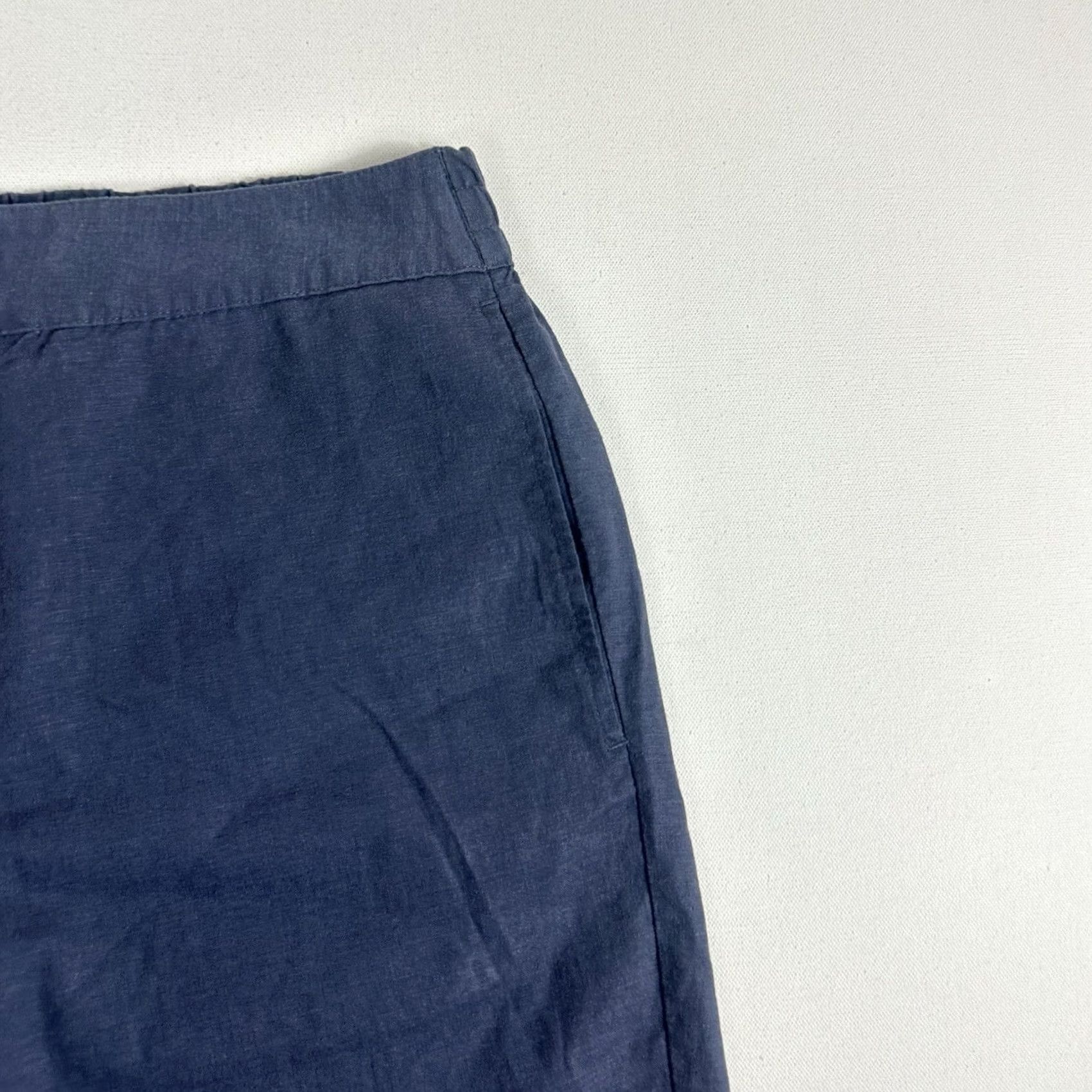 Paige PAIGE MENS KELCE BLUE LINEN BLEND SHORT SIZE 31 CASUAL PREPPY DEEP TIDES Size US 31 - 3 Thumbnail
