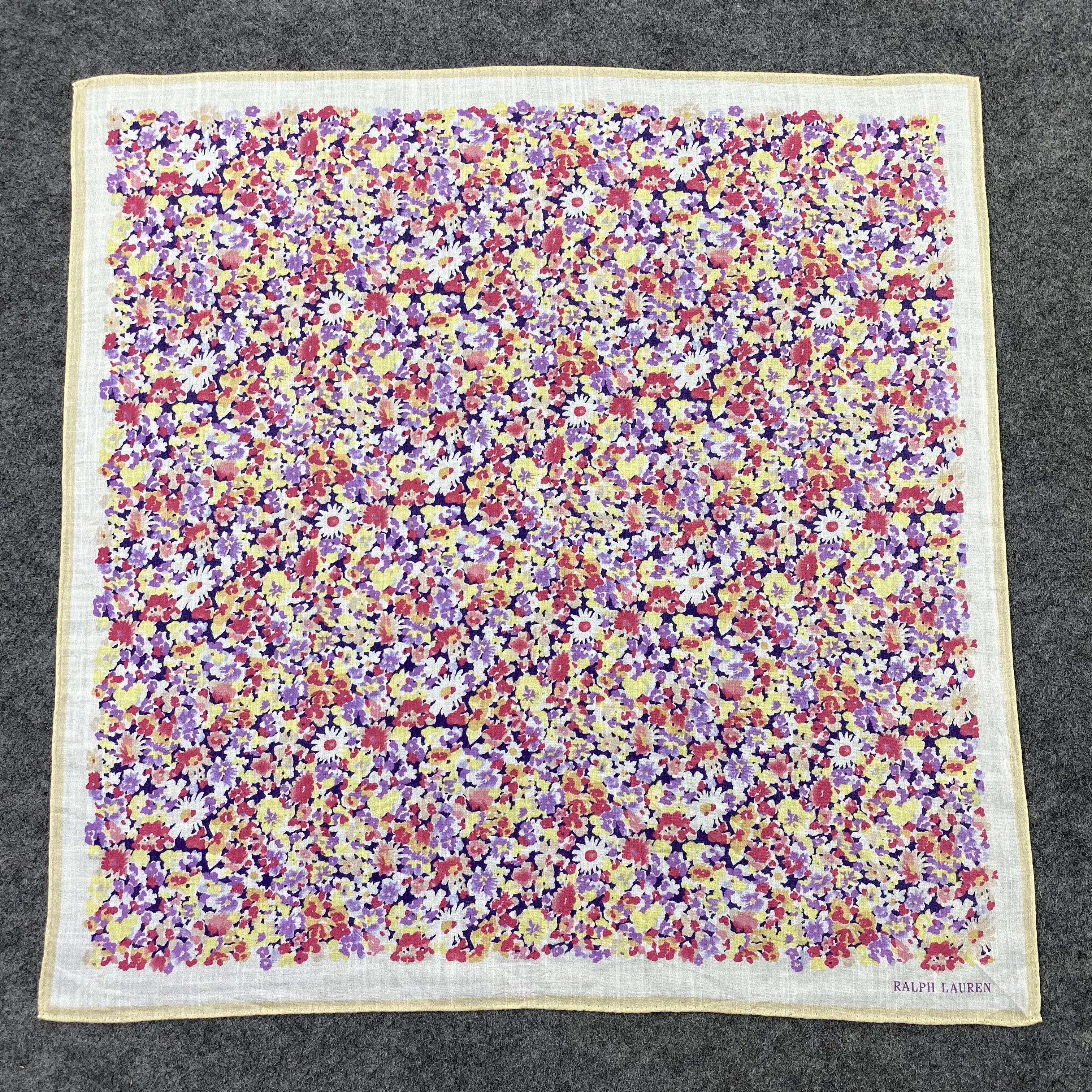 Ralph Lauren Ralph Lauren Handkerchief Neckerchief Bandana-B1689 Size ONE SIZE - 3 Thumbnail