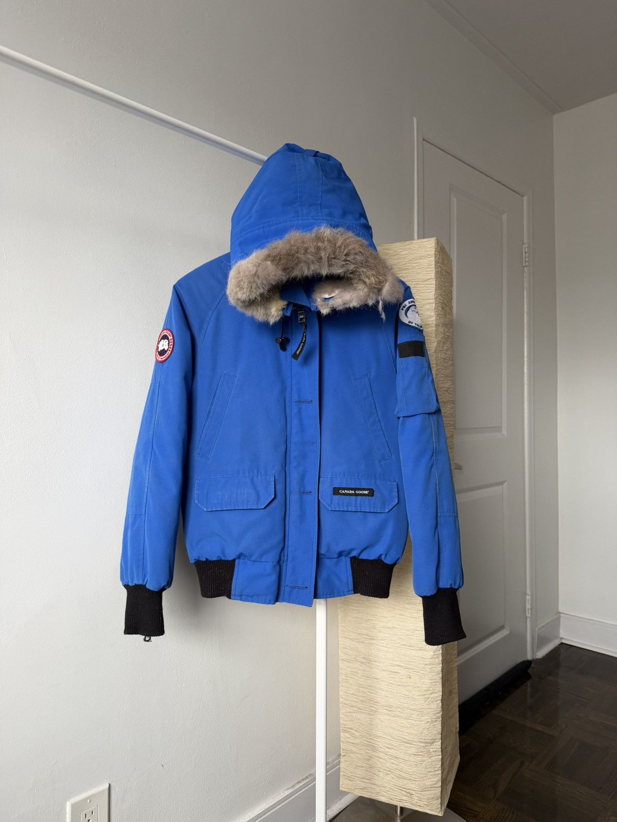 Canada Goose Canada Goose Chilliwack Bomber PBI Jacket Fur Blue Authentic Size S / US 4 / IT 40 - 2 Thumbnail