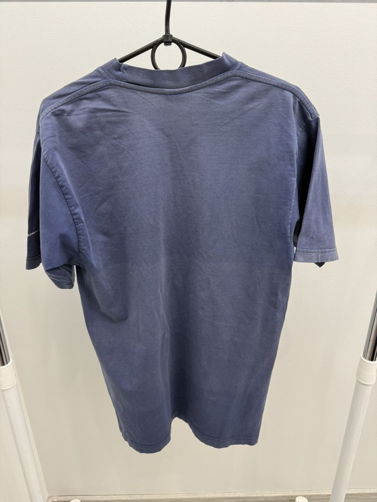 Nike × Vintage Vintage Faded 90s Nike Challenge Court Tennis Big Logo Tee Size US M / EU 48-50 / 2 - 2 Thumbnail