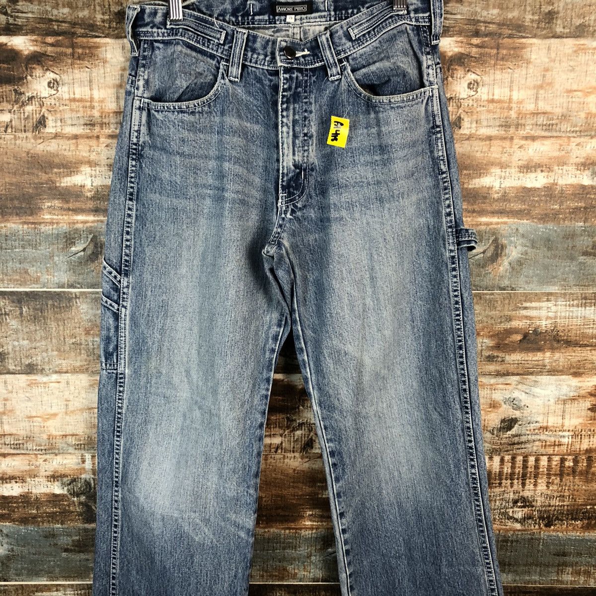 Japanese Brand Amero japan vintage workwear Pero Blue Denim Pants #A1418 Size US 31 - 5 Thumbnail