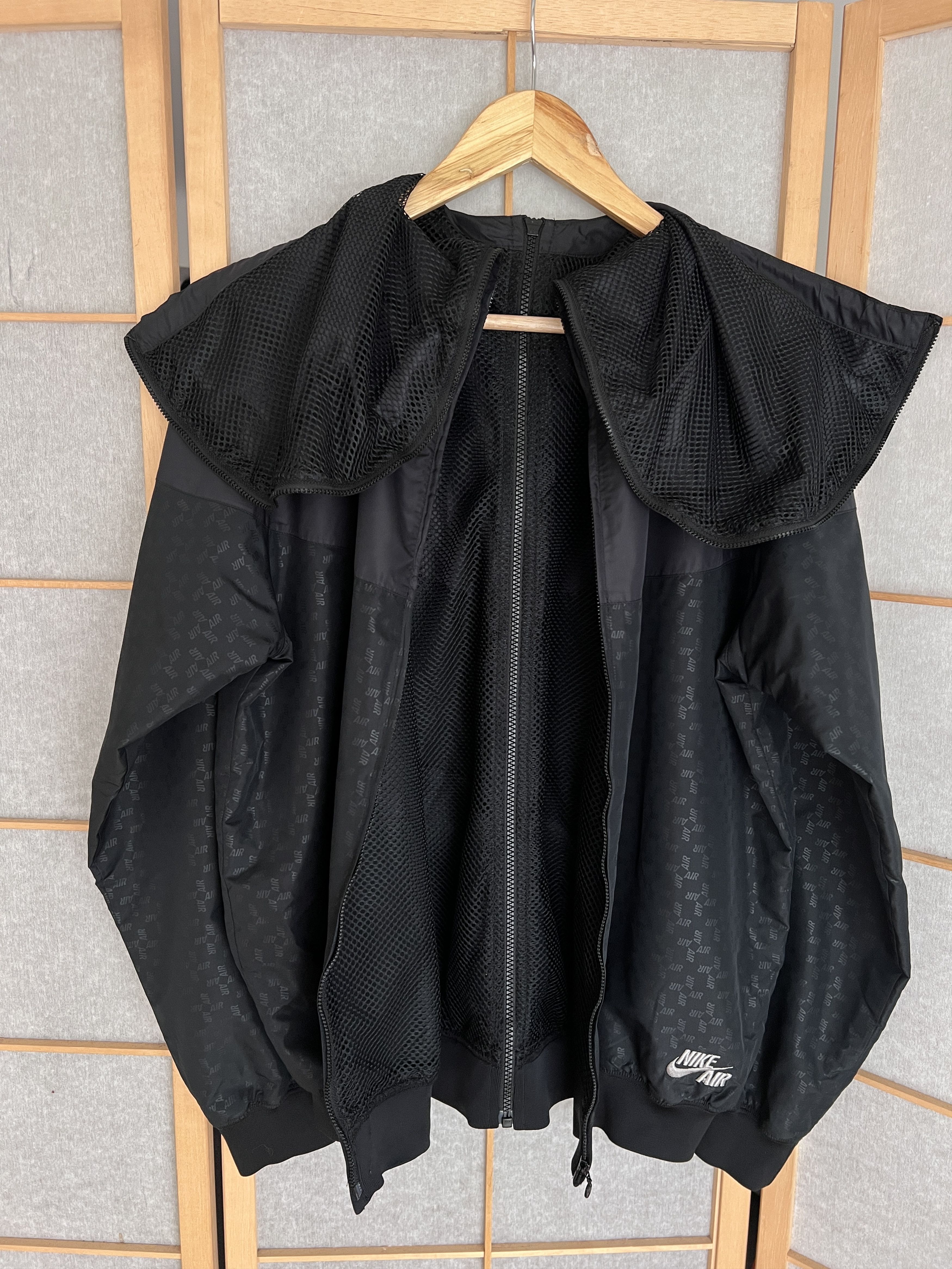 Nike Nike Air vintage transformer jacket hooded y2k bomber nylon Size US M / EU 48-50 / 2 - 7 Thumbnail