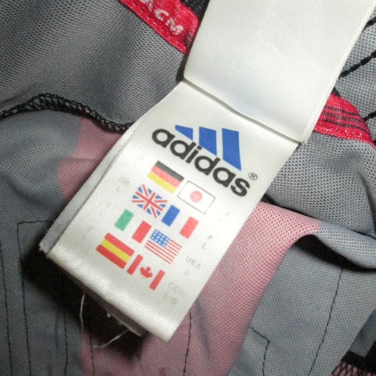 Adidas Ac Milan Italy 2000 2001 2002 Home Shirt Jersey Size US L / EU 52-54 / 3 - 2 Thumbnail
