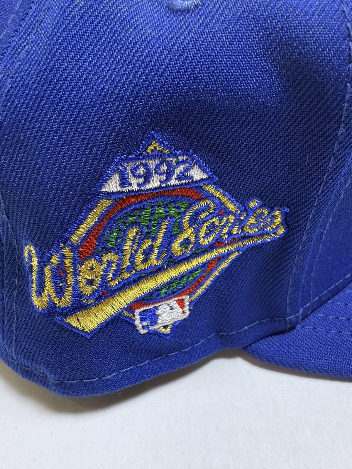 New Era NEW ERA TORONTO BLUE JAY BLUE 93 WS PATCH 59FIFTY FITTED HAT Size ONE SIZE - 6 Thumbnail