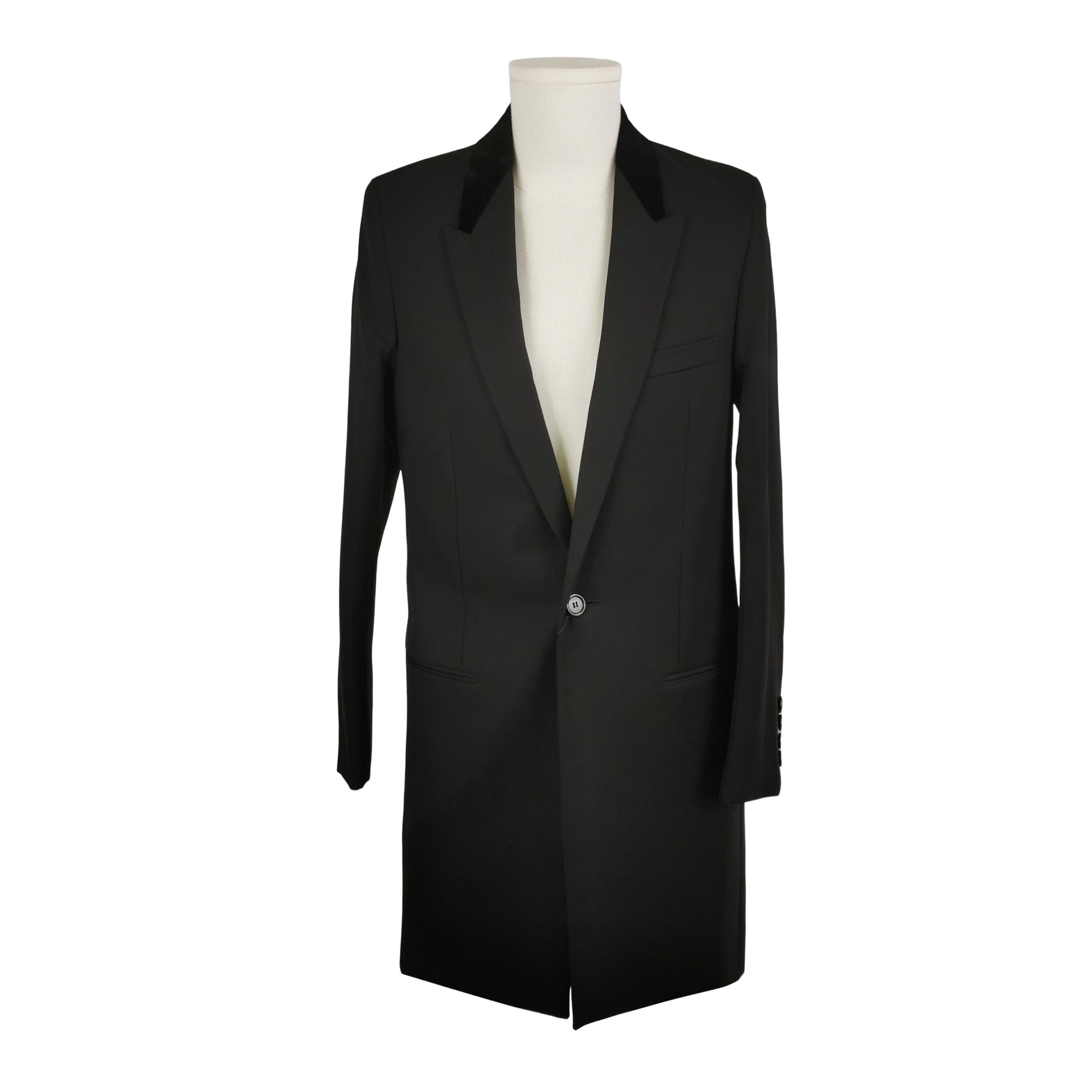 Saint Laurent Paris Saint Laurent Wool Topcoat Size 46 Size US S / EU 44-46 / 1 - 1 Thumbnail