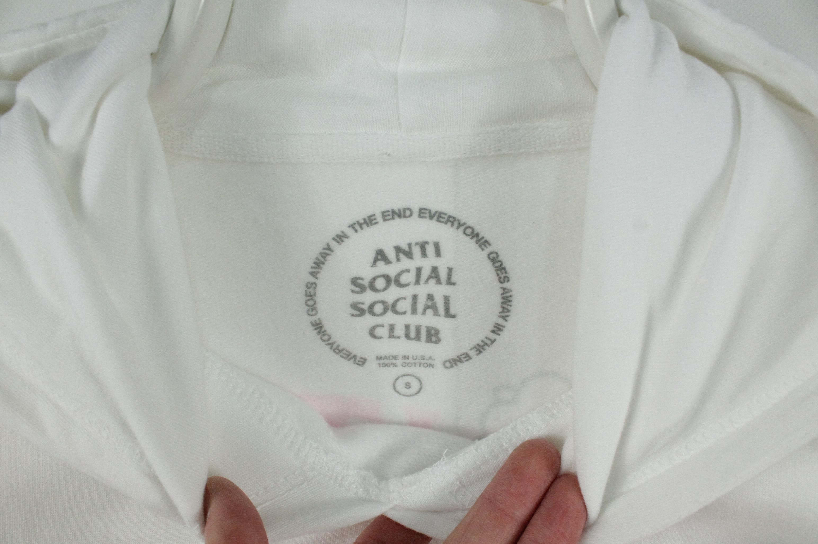 Anti Social Social Club Anti Social Social Club x BTS BT21 Traceable White Hoodie Size US S / EU 44-46 / 1 - 3 Thumbnail