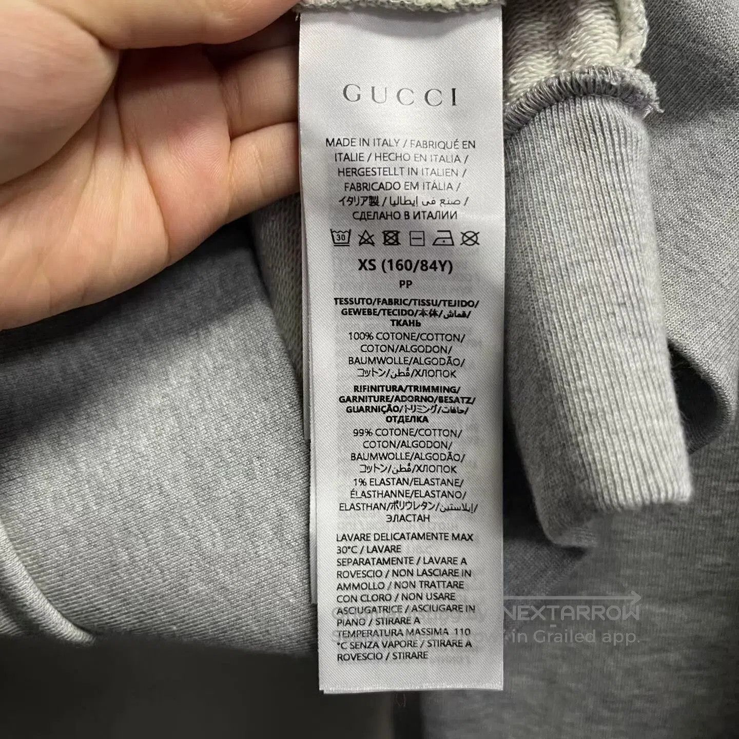 Other Louis Vuitton Gray solid-color long-sleeved hoodie with ro Size US L / EU 52-54 / 3 - 3 Thumbnail