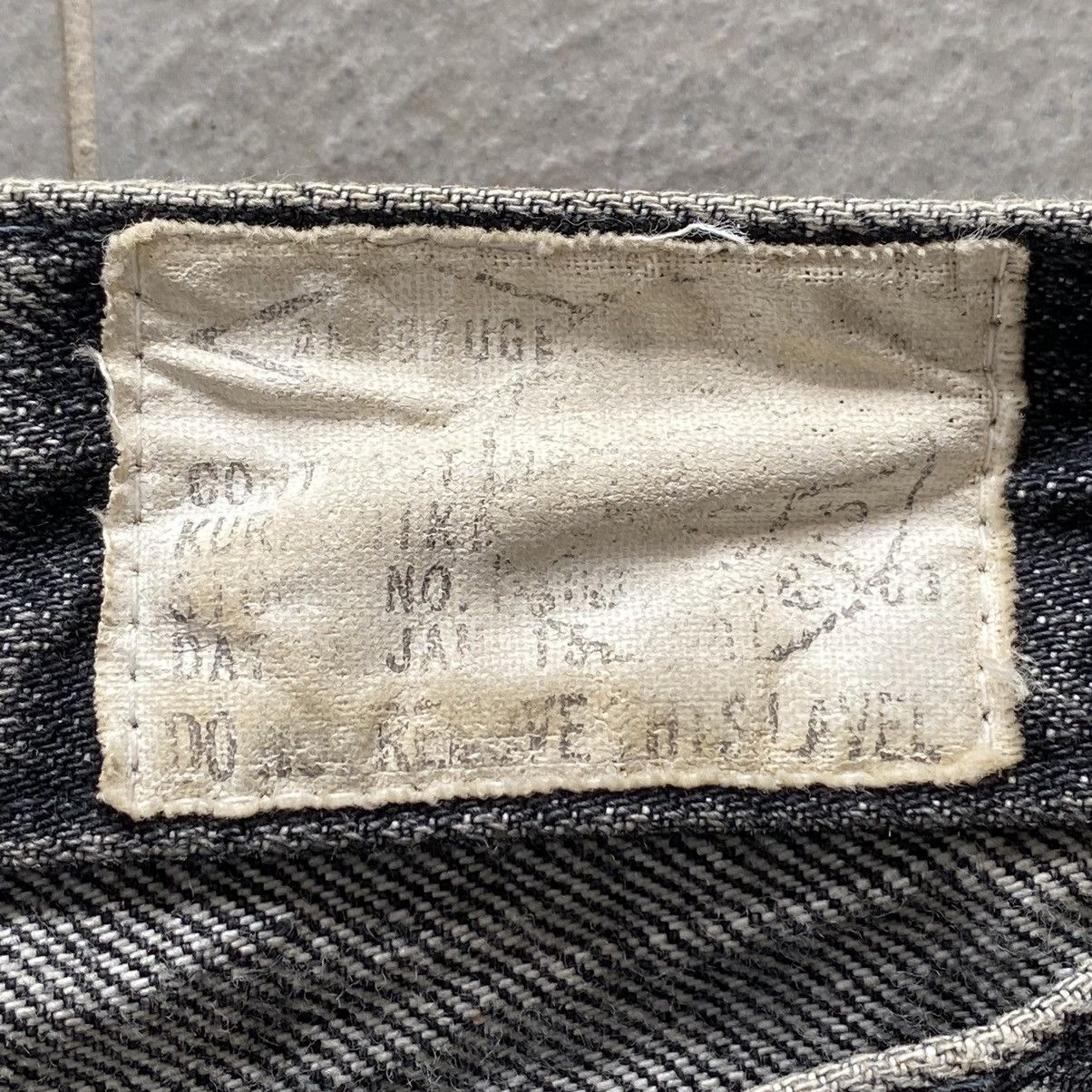 Japanese Brand × Jean Antgauge double waist denim Size US 29 - 7 Thumbnail