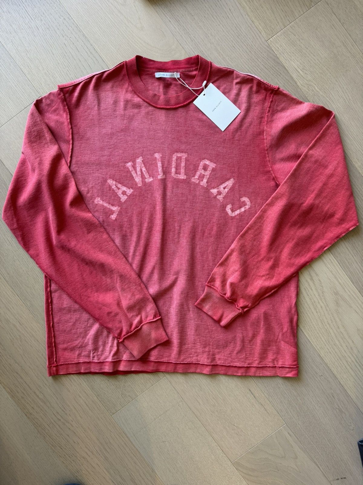 John Elliott NEW john Elliot cardinal LS rush tee Size US S / EU 44-46 / 1 - 1 Thumbnail