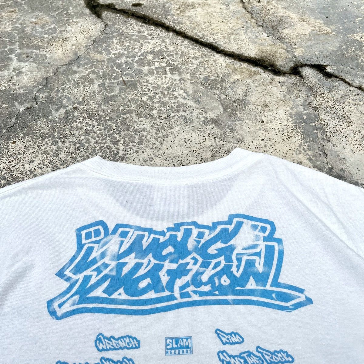 Vintage Vintage 90s Indignation Japanese Hip Hop Tour Slam Records Size US XL / EU 56 / 4 - 5 Thumbnail