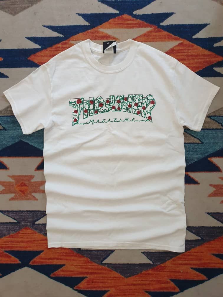 Thrasher 💥Thrasher Rose white colour shirt Size US S / EU 44-46 / 1 - 1 Thumbnail