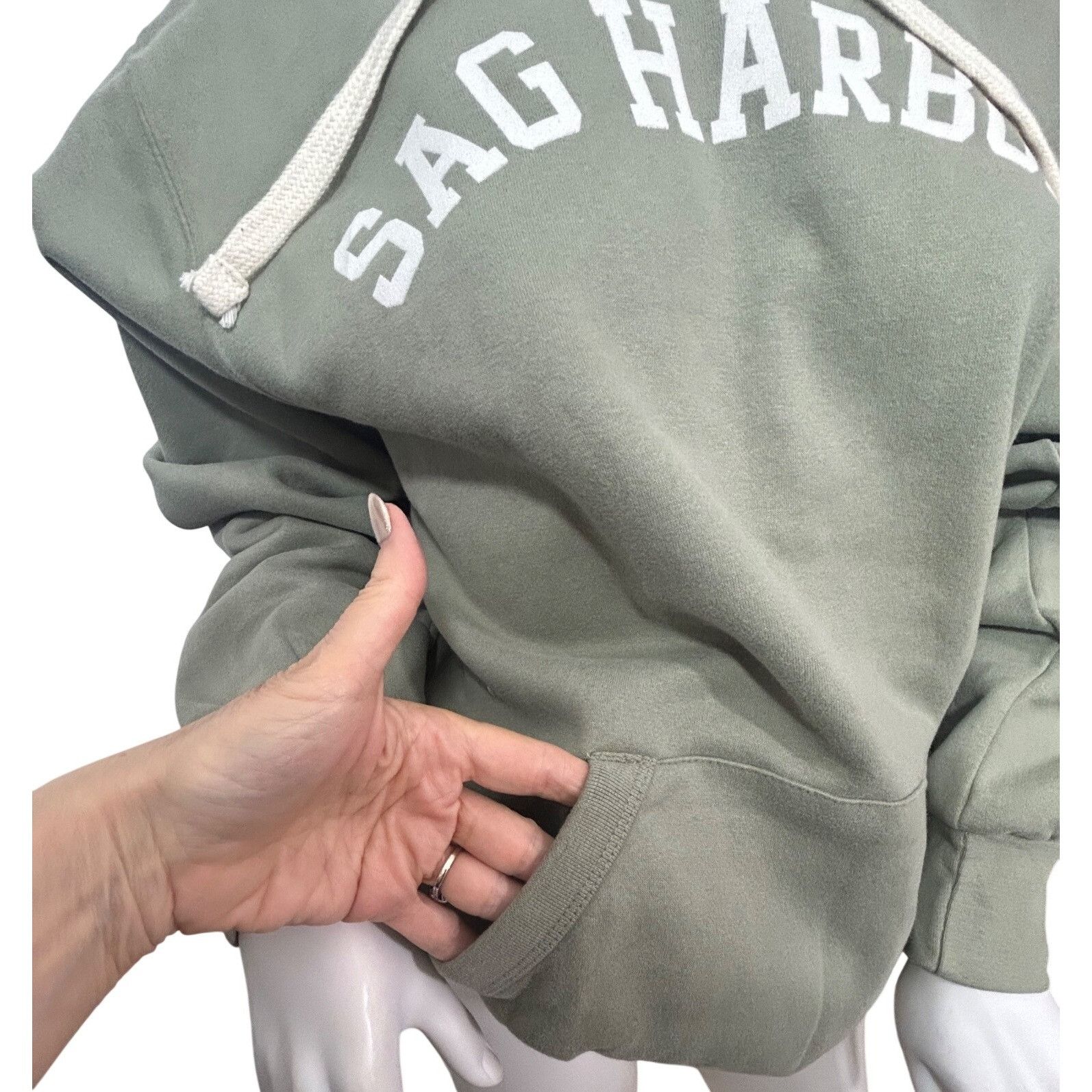 Other Sag Harbor Women’s Hoodie Sweatshirt S Sage Green Drawcord L Size US S / EU 44-46 / 1 - 11 Thumbnail