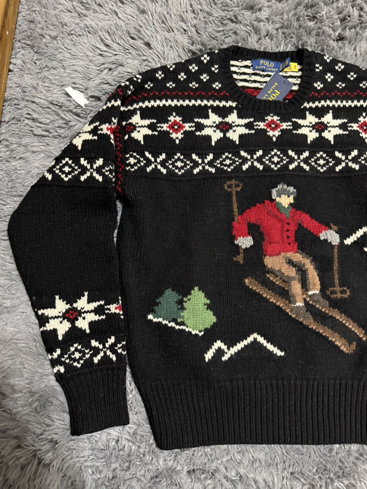 Polo Ralph Lauren Polo Ralph Lauren Wool Skier Sweater Size US S / EU 44-46 / 1 - 2 Thumbnail