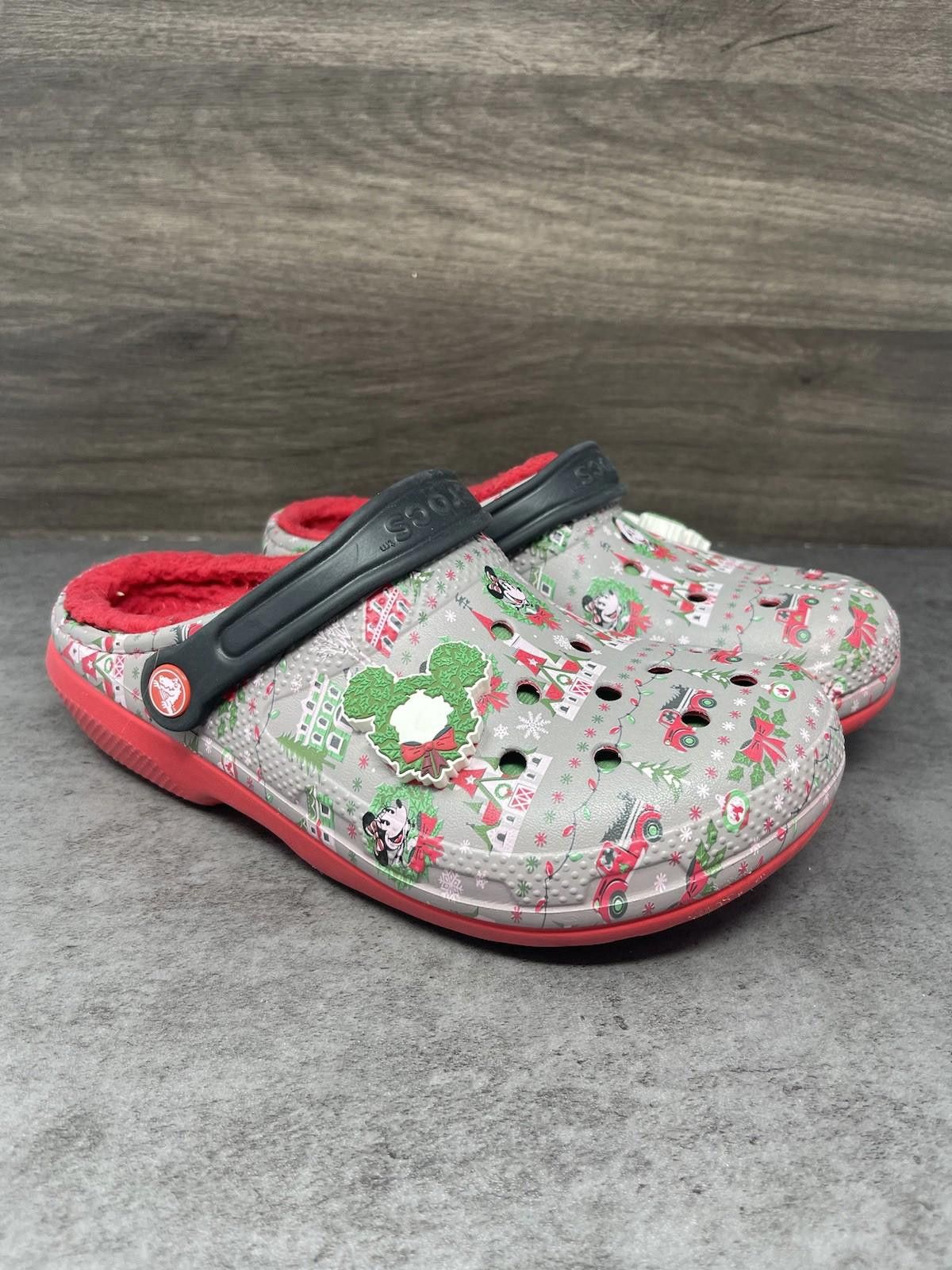 Crocs Crocs Classic Holiday Lined Clogs Womens Size 8 Christmas Size US 8 / IT 38 - 4 Thumbnail