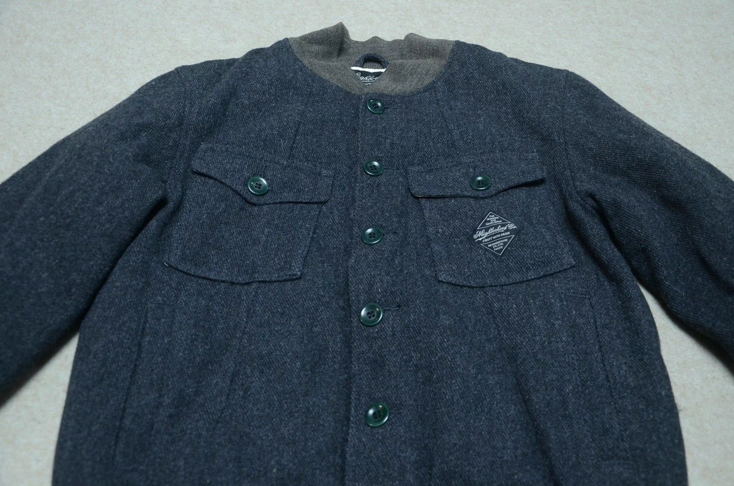 Neighborhood NBHD Military Wool Padded Jacket Size US S / EU 44-46 / 1 - 2 Thumbnail