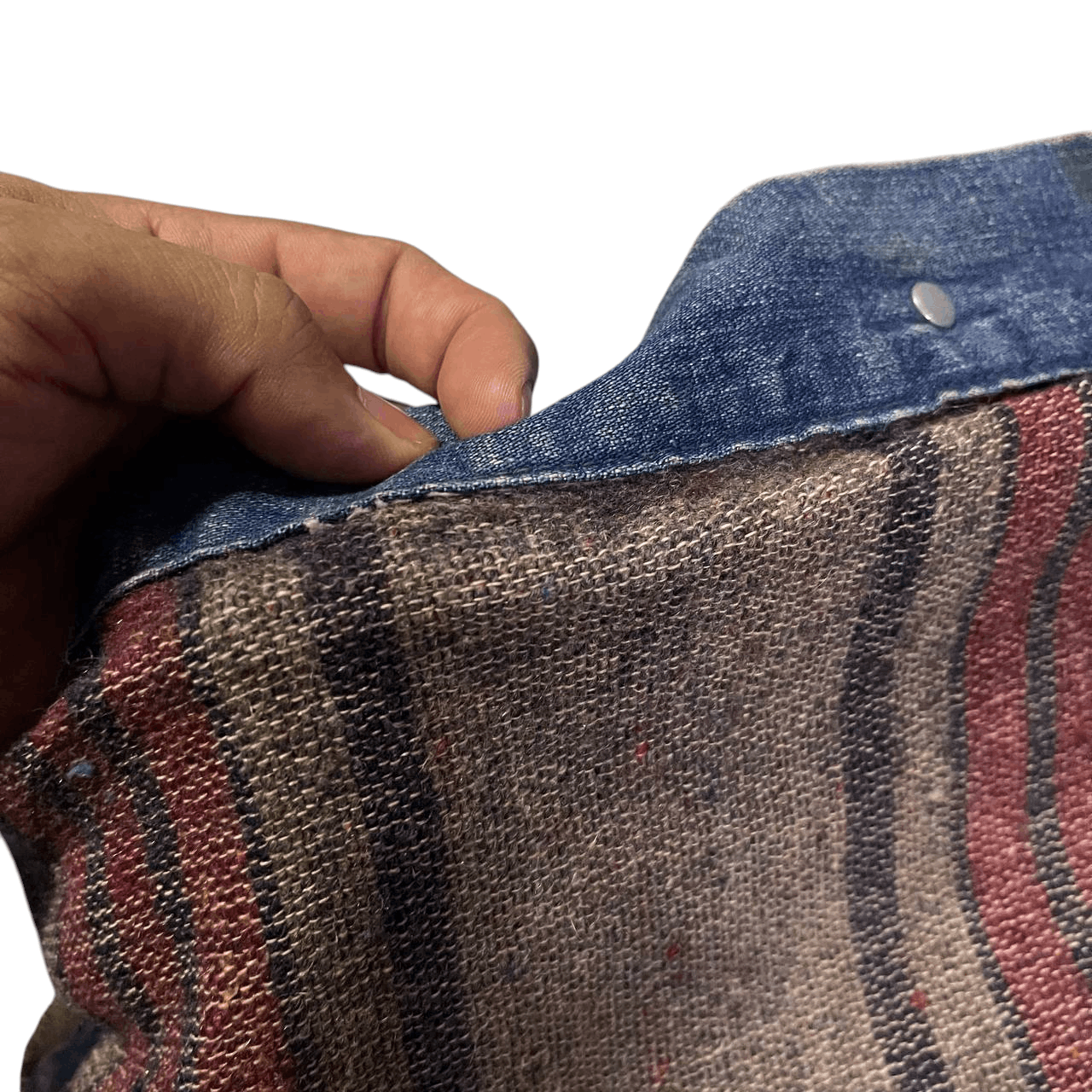 Sears Vintage 50's Sears Blanket Lined Denim Chore Jacket Size US M / EU 48-50 / 2 - 11 Thumbnail