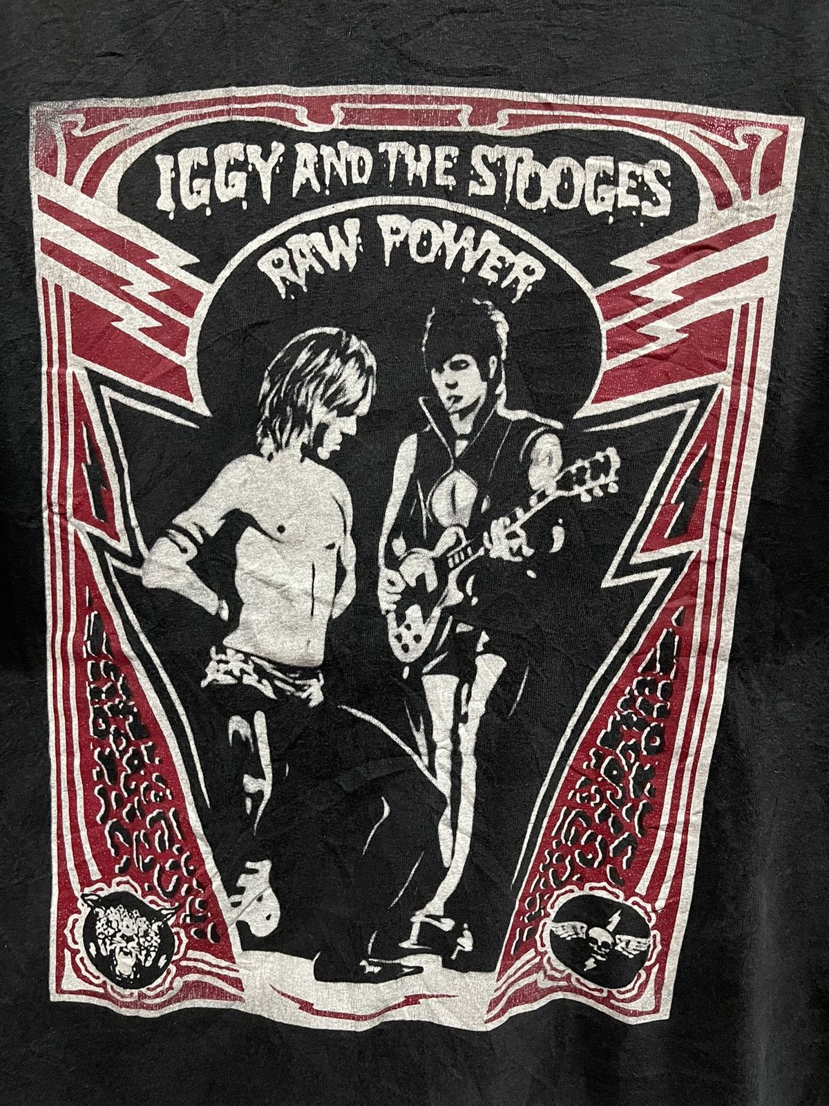 Band Tees Rock Band x Iggy And The Stooges Raw Power🔥🔥🔥 Size US L / EU 52-54 / 3 - 2 Thumbnail