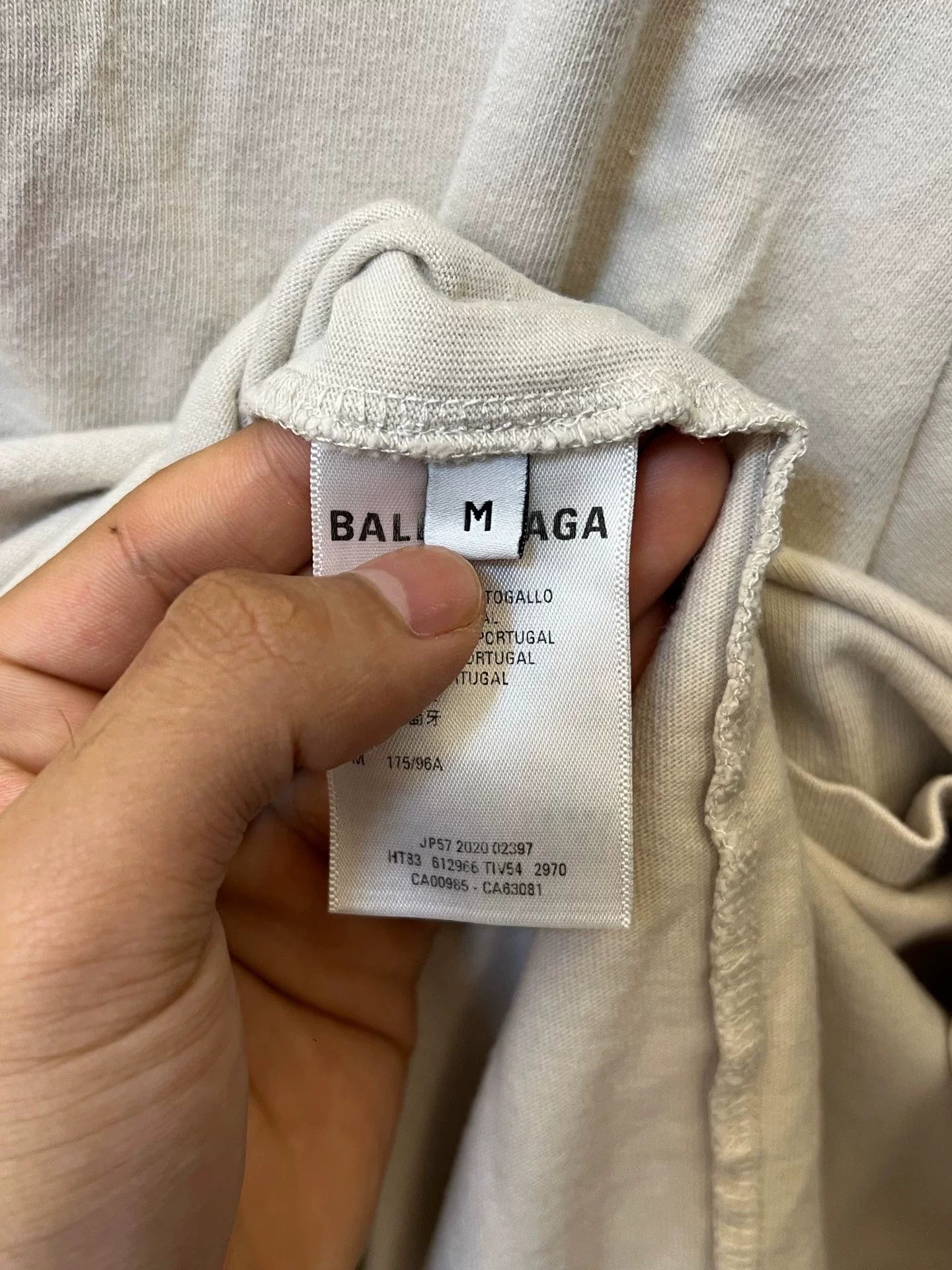 Balenciaga Balenciaga Logo Short Sleeve T-Shirt Size US M / EU 48-50 / 2 - 4 Thumbnail