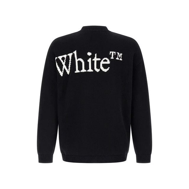 Off-White OFF-WHITE Bookish Shared Black Sweater New & Authentic (Men' Size US M / EU 48-50 / 2 - 2 Thumbnail