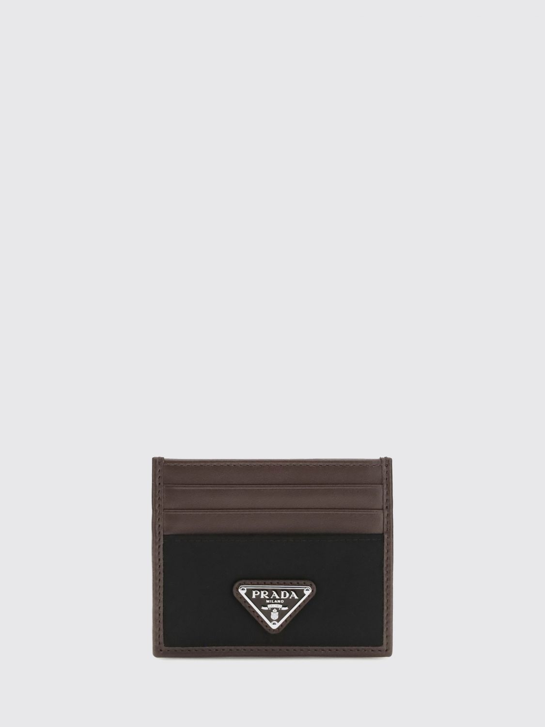 Prada Prada Wallet Men Black Size ONE SIZE - 1 Thumbnail
