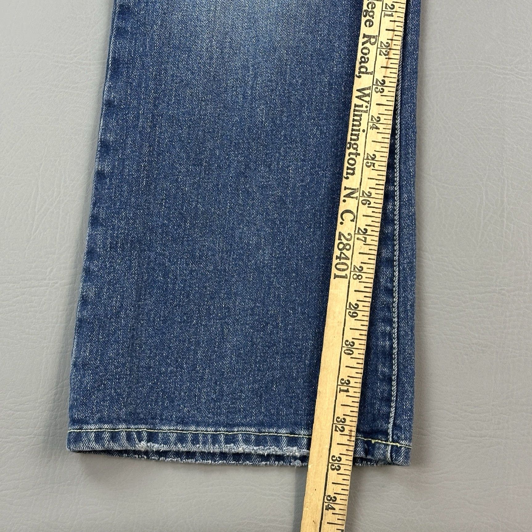 Vintage Vintage Union Bay Jeans Women's 9 32x33 Low Rise Flare Stretch Embroidered Y2K Jeans Size 30" / US 8 / IT 44 - 3 Thumbnail