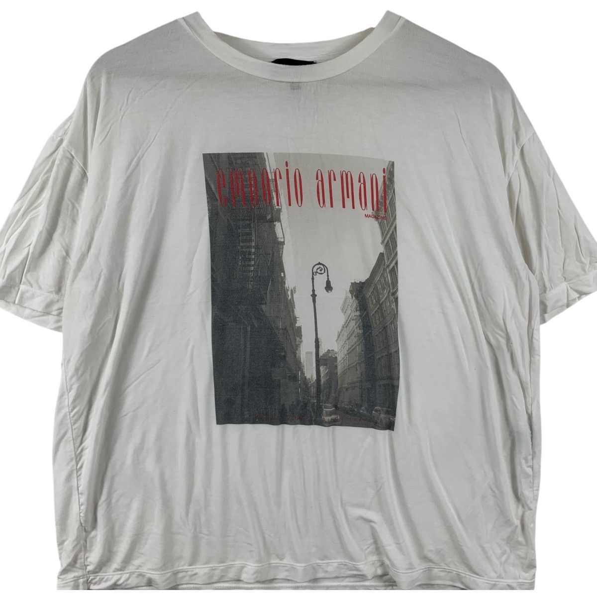 Emporio Armani EMPORIO ARMANI ICON Collection Magazine Tee Shirt Top Size US M / EU 48-50 / 2 - 3 Thumbnail